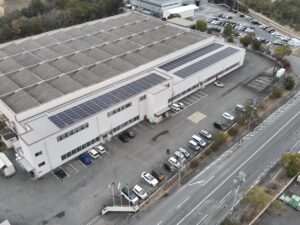 太陽光発電パネルの導入