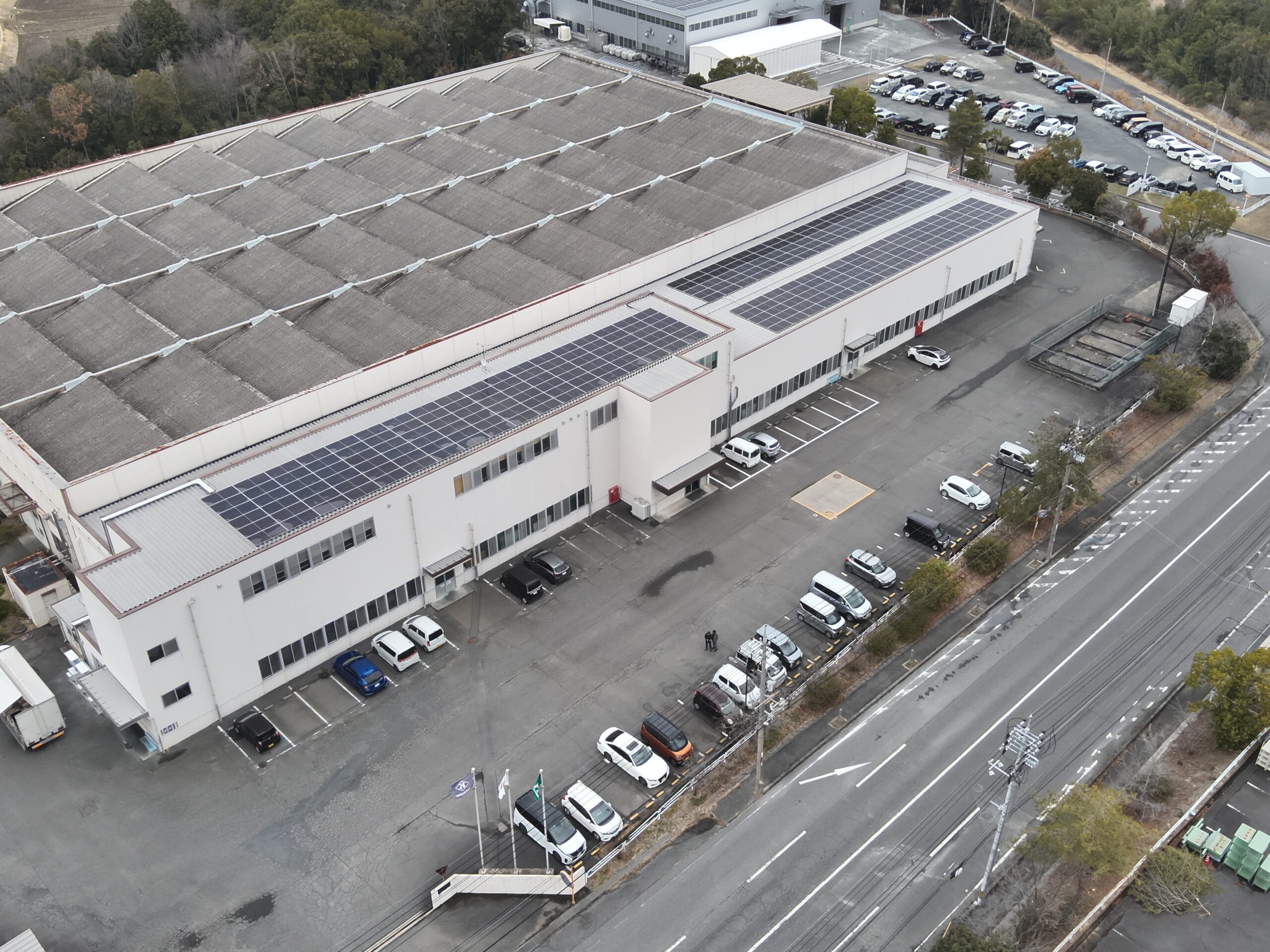 太陽光発電パネルの導入
