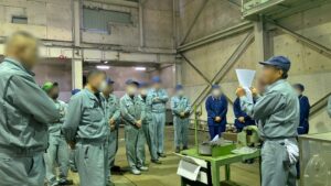 2025年　体感訓練を行いました