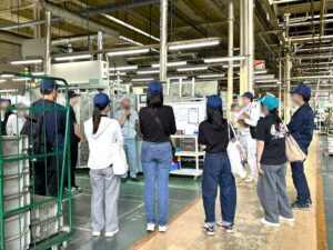 教員研修（企業との交流研修事業）の受入